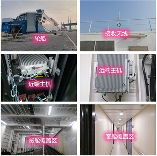  萝北海上游轮轮船渔船覆盖案例